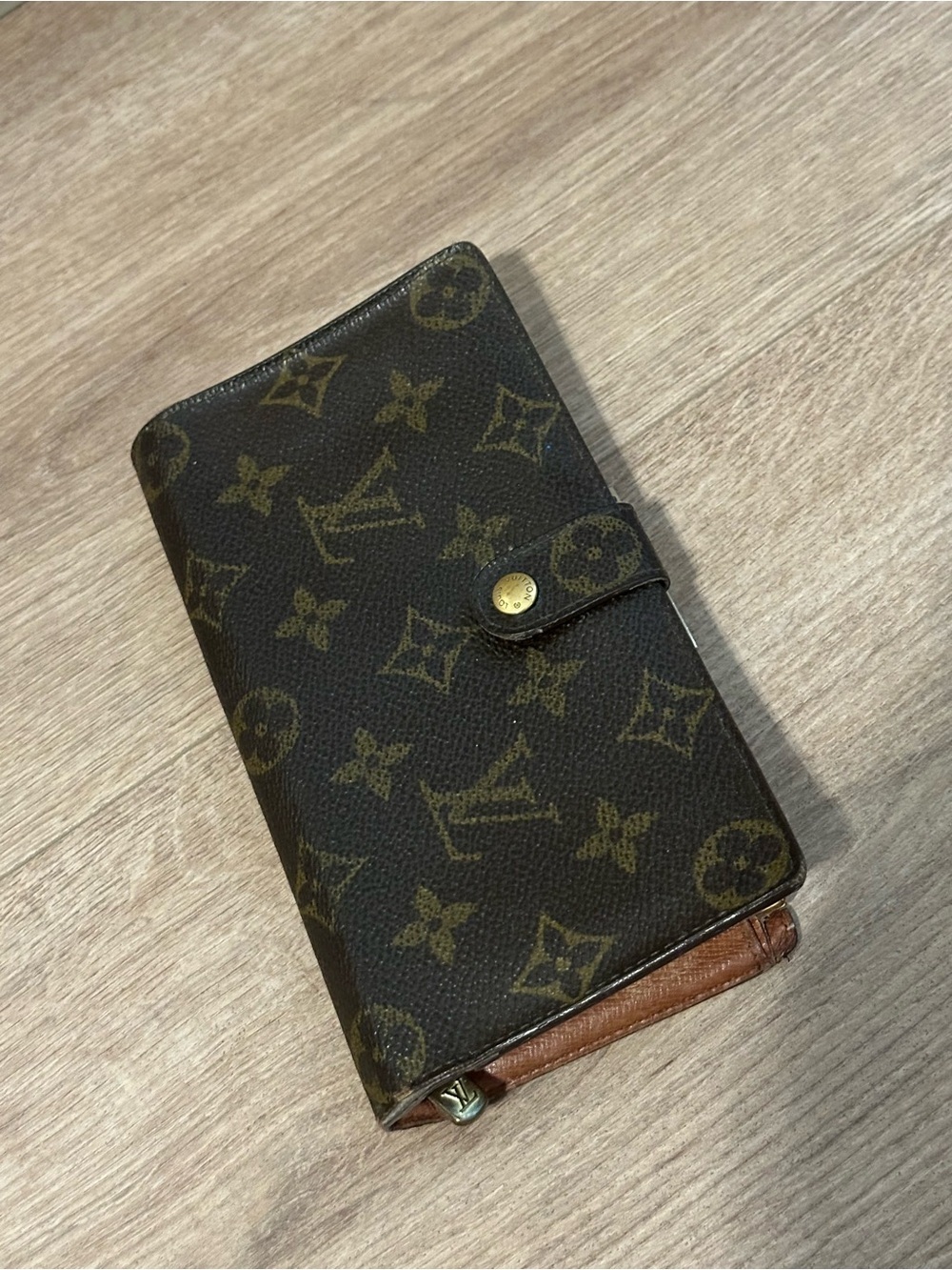 Louis Vuitton Monogram Canvas Continental Wallet in Brown